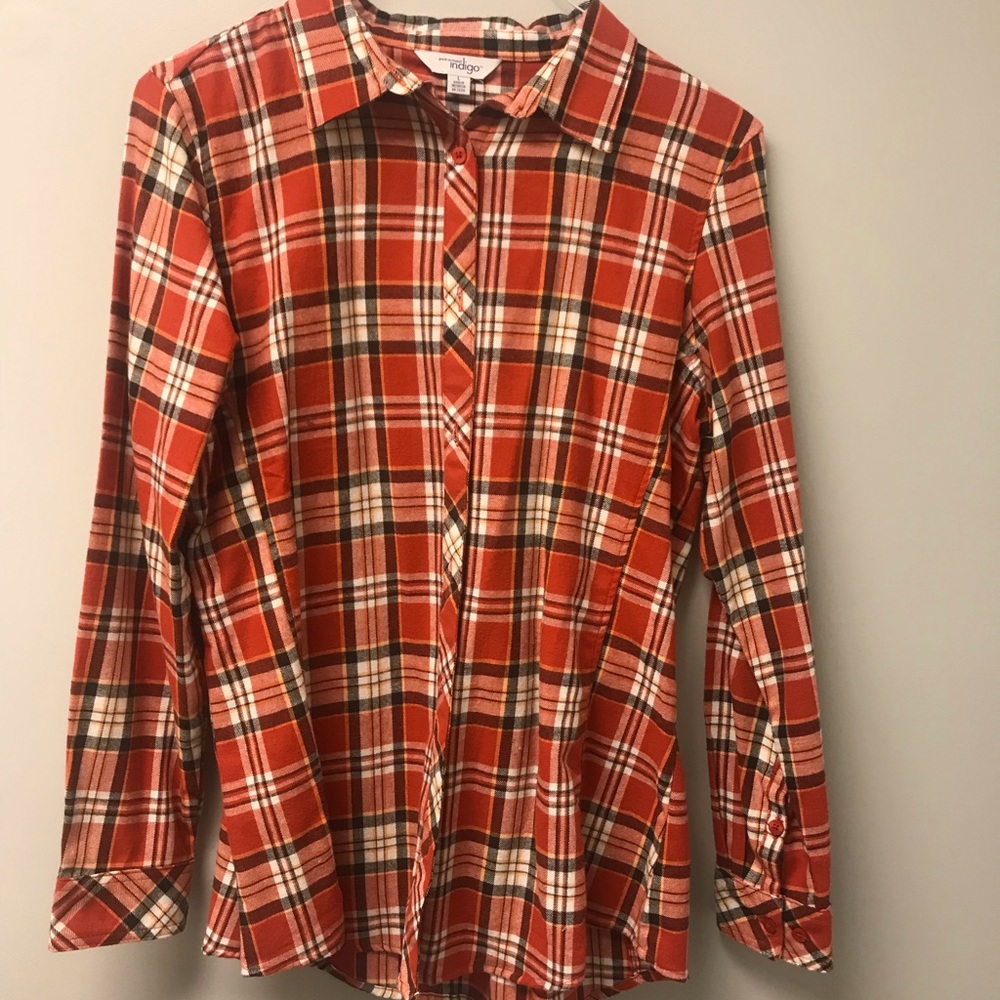 Orange and Brown flannel!